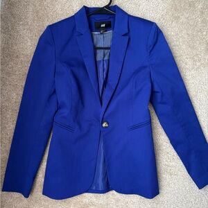 H&M blue-purple blazer